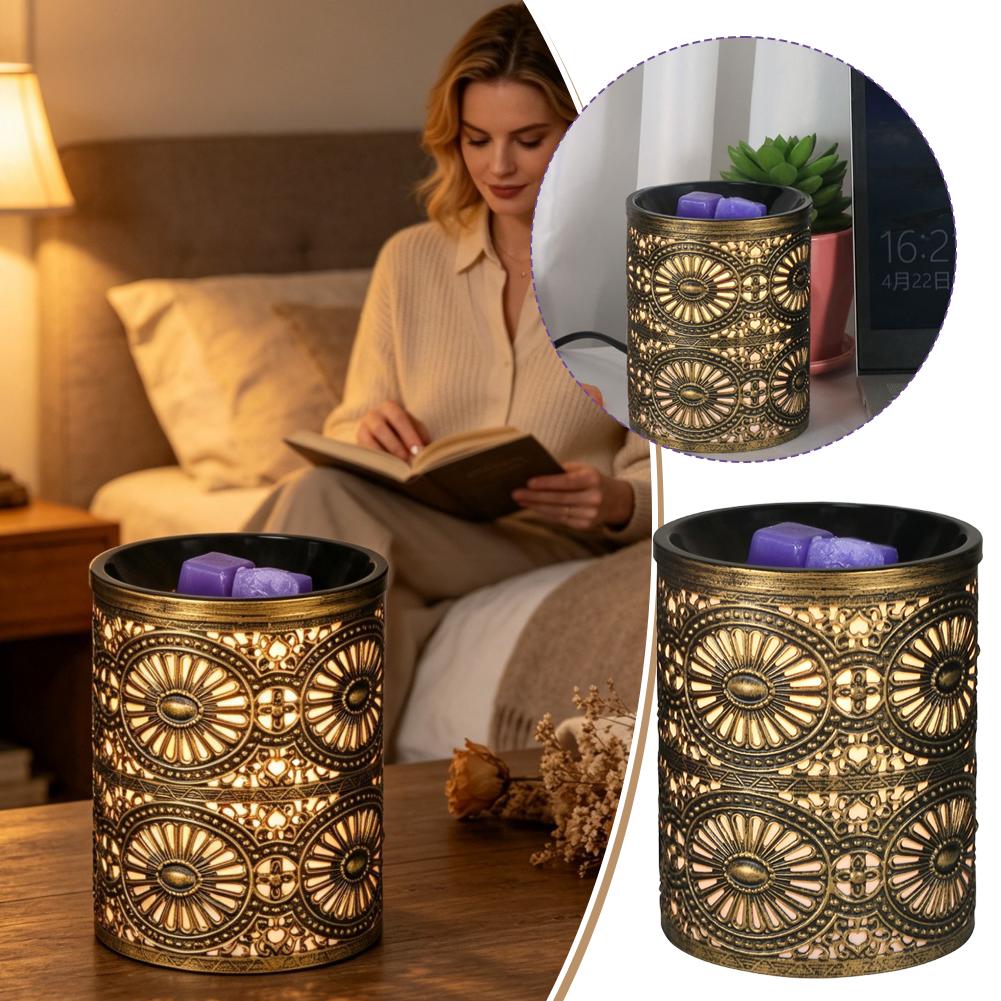 Lighting Decor Home - New Fragrance Night Light Golden Geometric