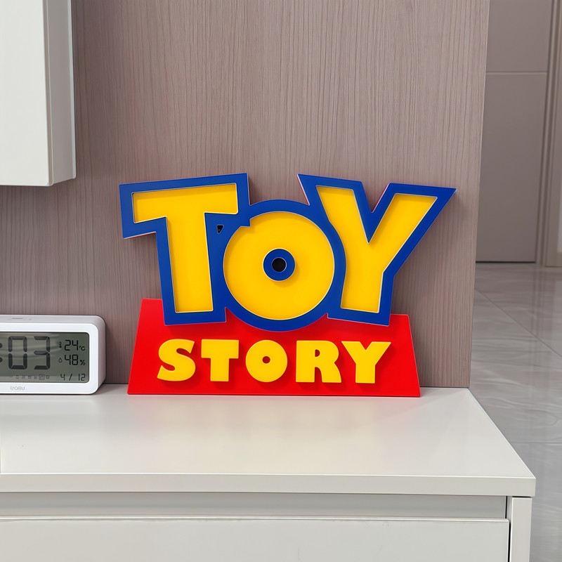TOY STORY 3DLogo Signboard Car - Lighting Home Decor Products 评论和价格