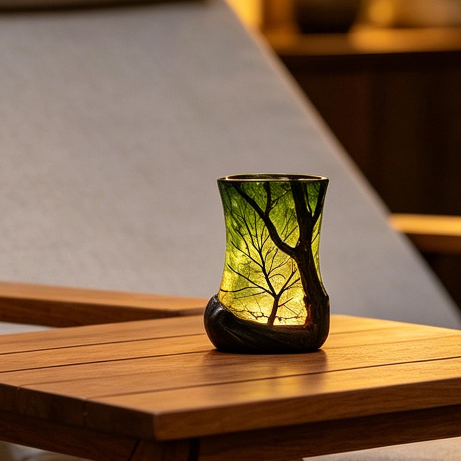 Bedside Table Lamp Forest Nigh - Lighting Decoration For Home 评论和价格