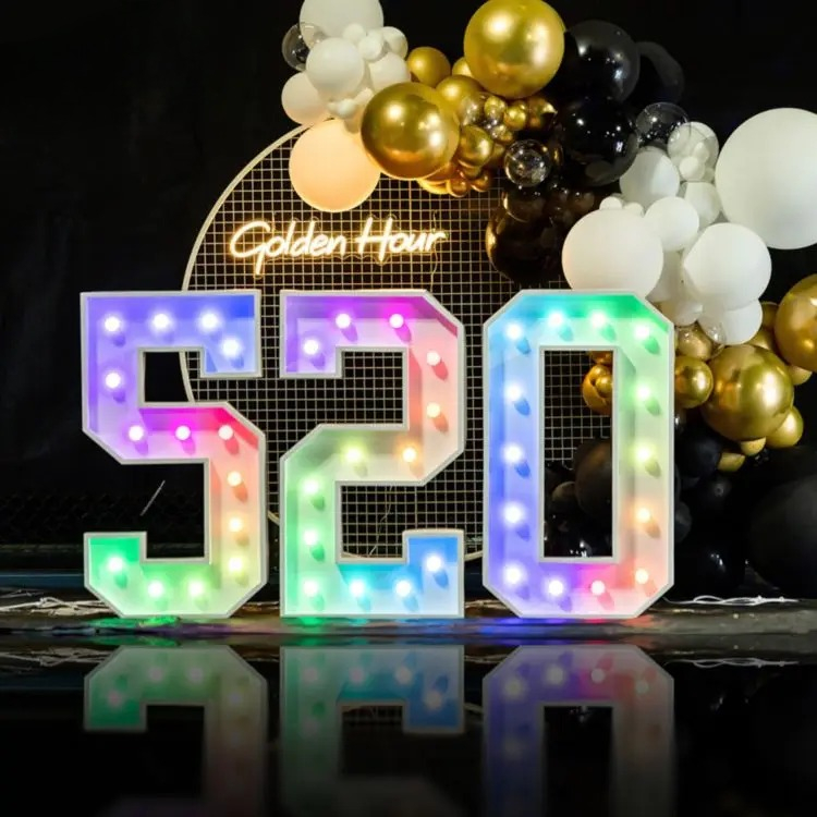 Professional LED Marquee Lette - Light Up Letters Marquee 评论和价格