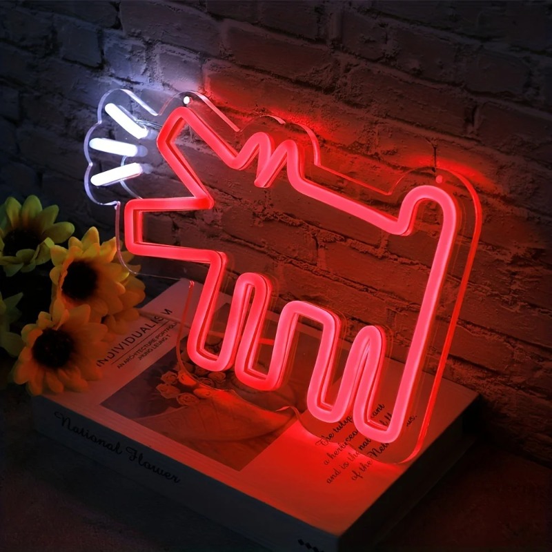 Barking Dog Line LED Neon Ligh - Lighting Decor Store 评论和价格