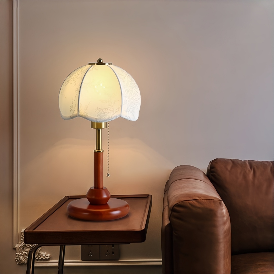 Vintage Scalloped Dome Table L - Lighting Decoration For Home 评论和价格