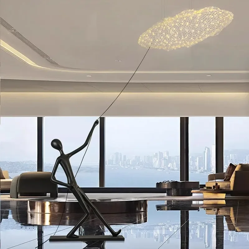Cloud Chandelier for Living Ro - Lighting Decor Rentals 评论和价格
