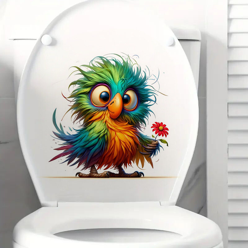 Crazy and Funny Bird Toilet St - Lighting Mcqueen Bedroom Decor 评论和价格