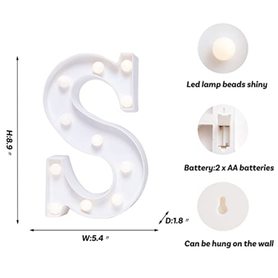 LED Letter Lights Sign Marquee - Light Up Letters Marquee 评论和价格