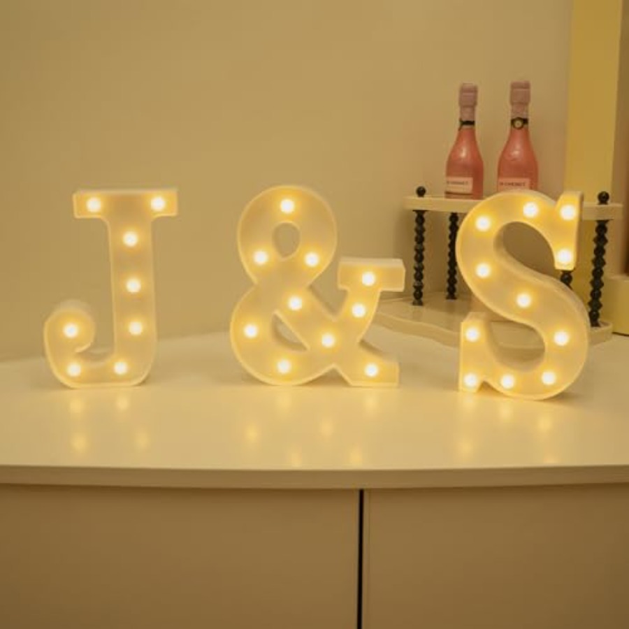 LED Letter Lights Sign Marquee - Light Up Letters Marquee 评论和价格