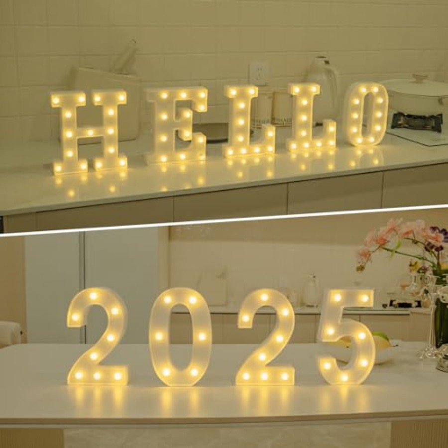 LED Letter Lights Sign Marquee - Light Up Letters Marquee 评论和价格