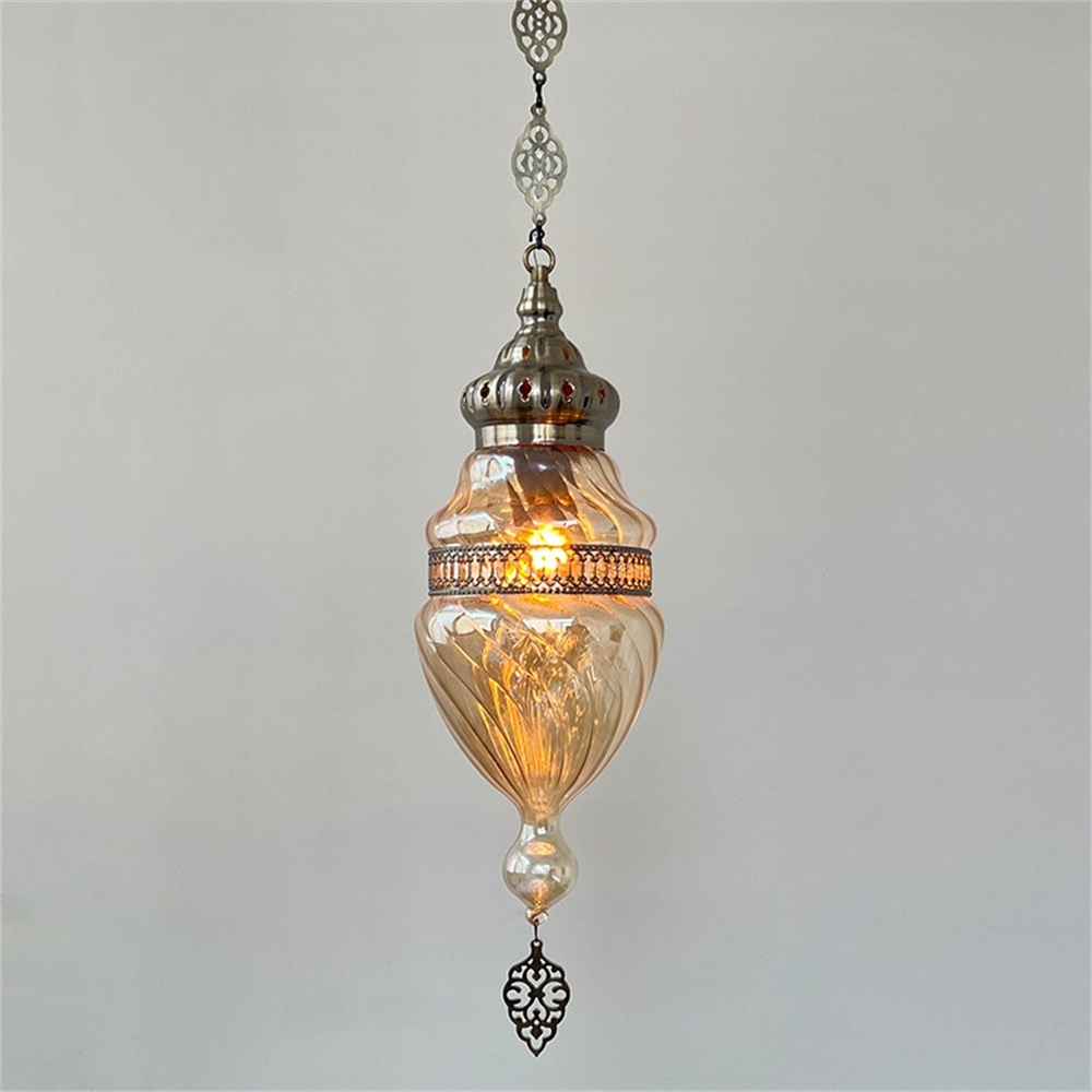 Dubai Retro Style Handmade Gla - Lighting Decor Store 评论和价格