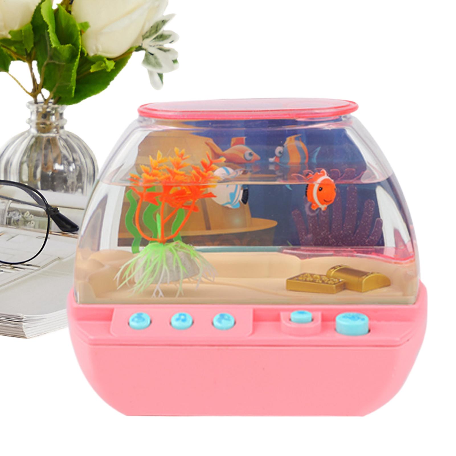 Toy Fish Tank Home Decoration  - Lighting Decoration For Home 评论和价格