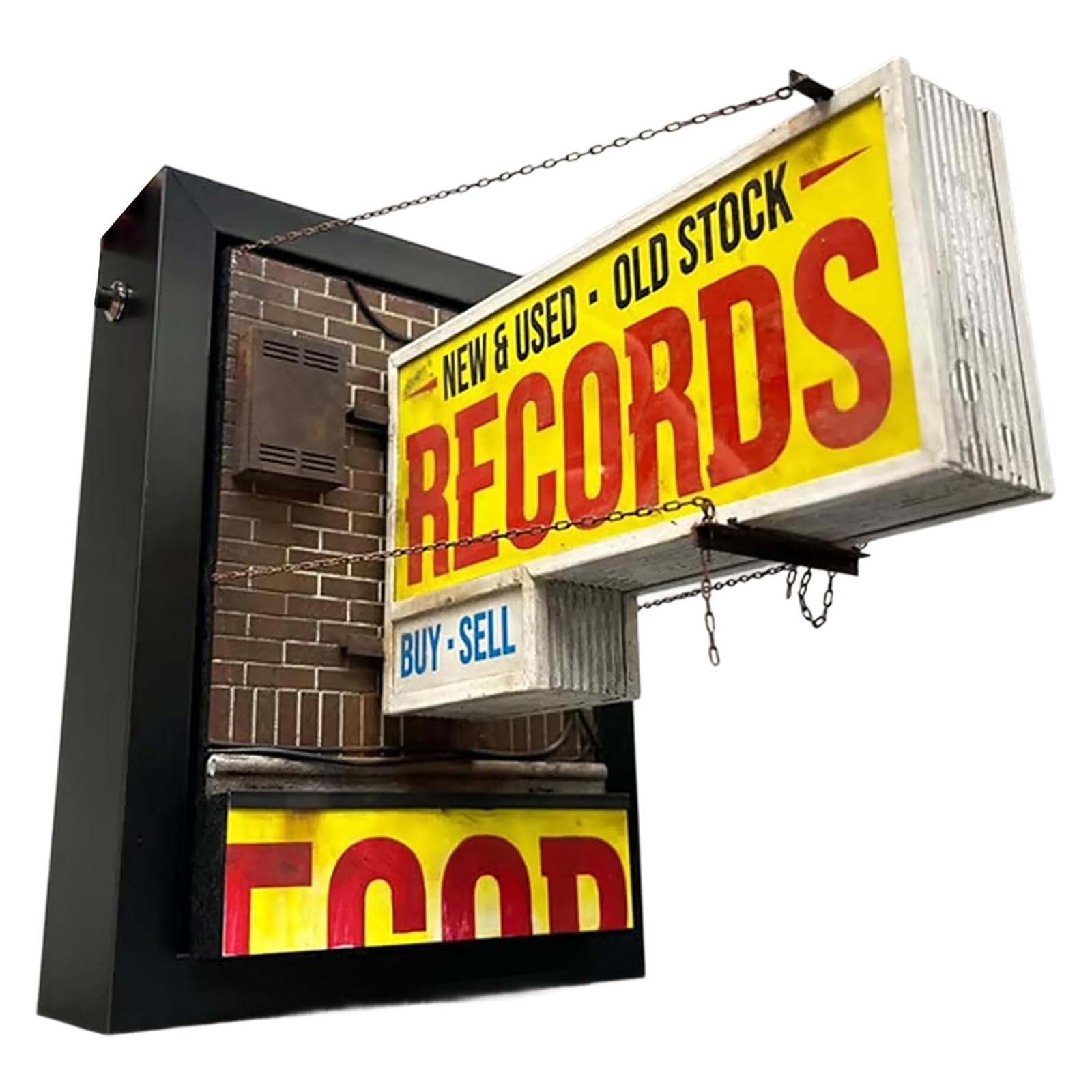 Retro Record Store Wall Light  - Lighting Decor Store 评论和价格