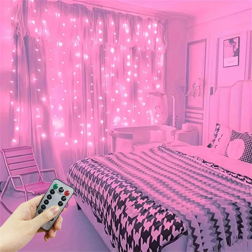 USB LED Curtain Lights Wedding - Fairy Light Curtain 评论和价格