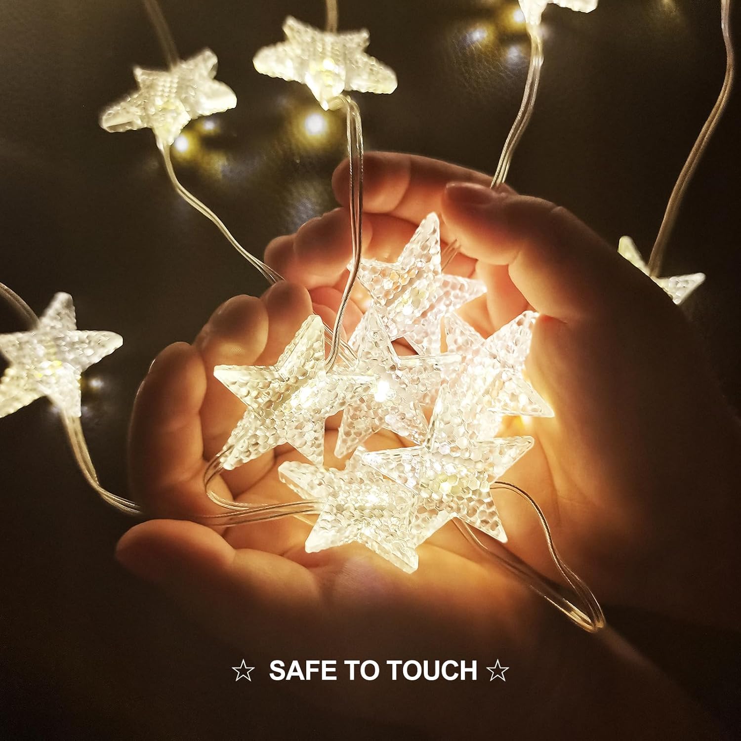 1pc 120 LED Star Curtain Light - Fairy Light Curtain 评论和价格