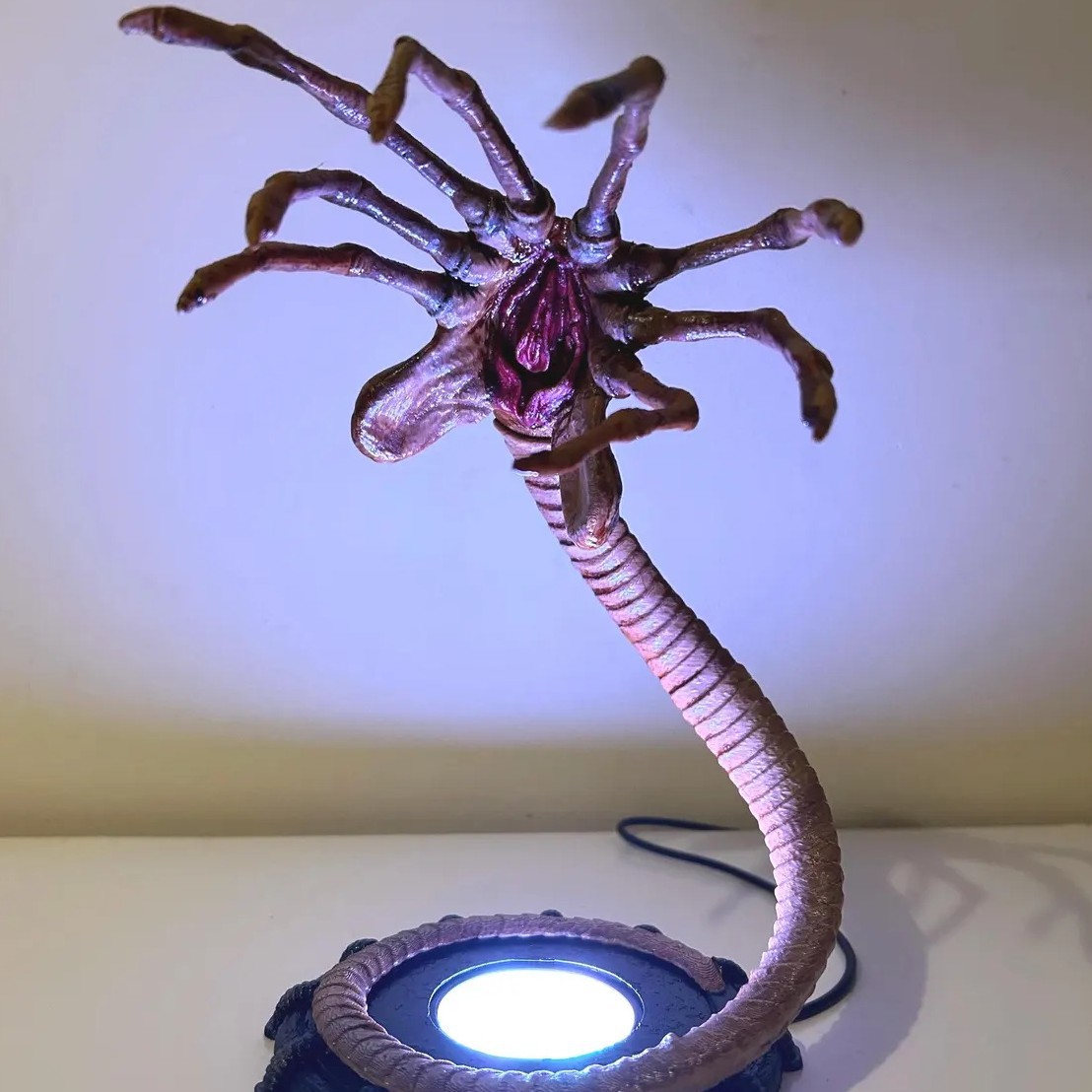 Alien Facehugger Lamp Nightlig - Lighting Decoration For Home 评论和价格