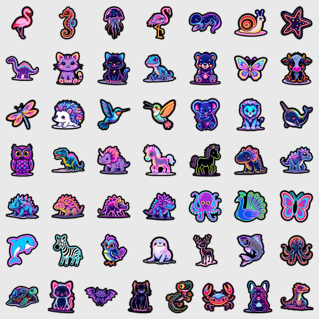 50 Pieces Neon Light Animal Gr - Lighting Decor Store 评论和价格