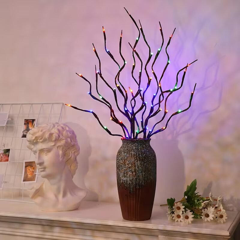 1/2PC 20LED Cherry Blossom Tre - Lighting Decoration For Home 评论和价格