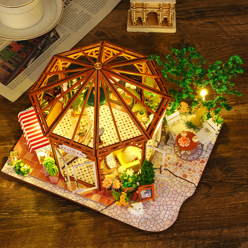 DIY Wooden Miniature Model Kit - Lighting Home Decor Products 评论和价格