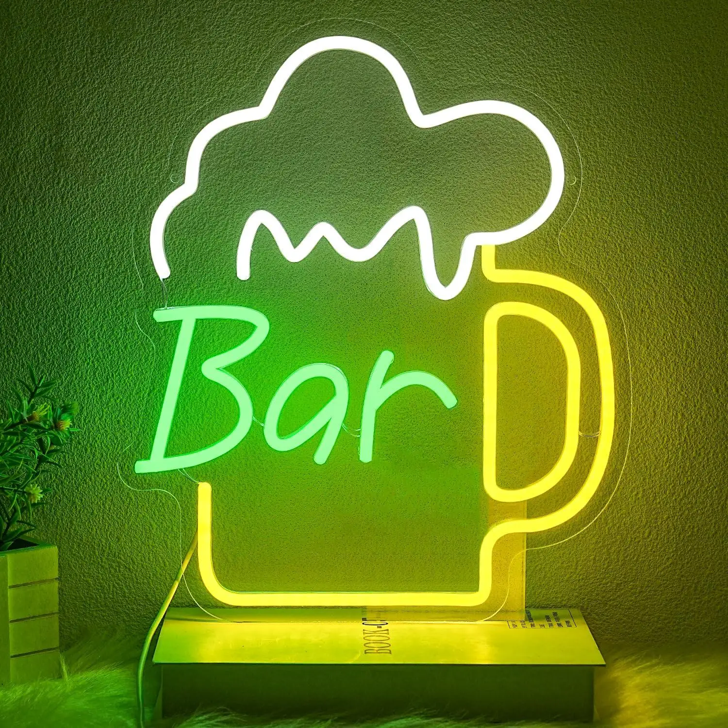 Beer Bar Neon Sign USB Dimmabl - Lighting Decoration For Home 评论和价格