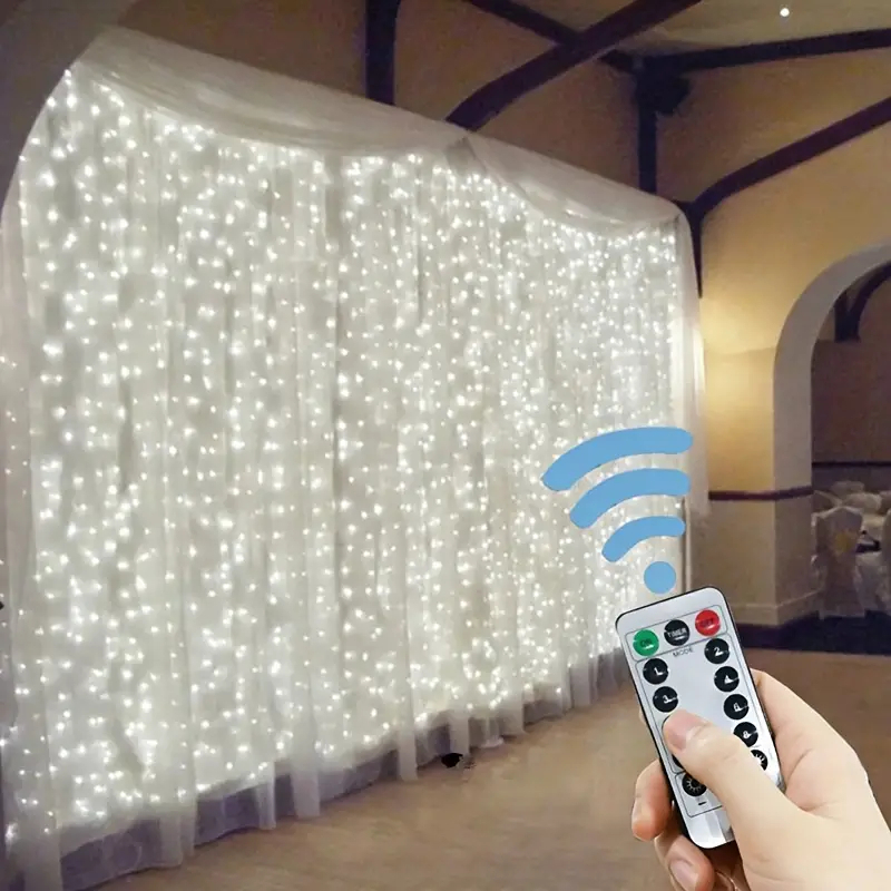 3/4/6m Curtain LED String Ligh - Fairy Light Curtain 评论和价格