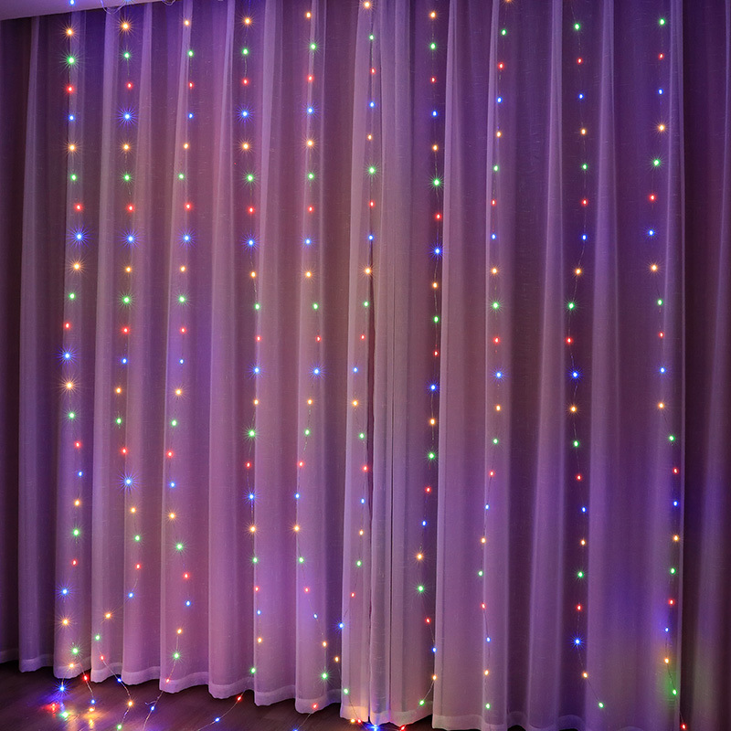 3/4/6m Curtain LED String Ligh - Fairy Light Curtain 评论和价格