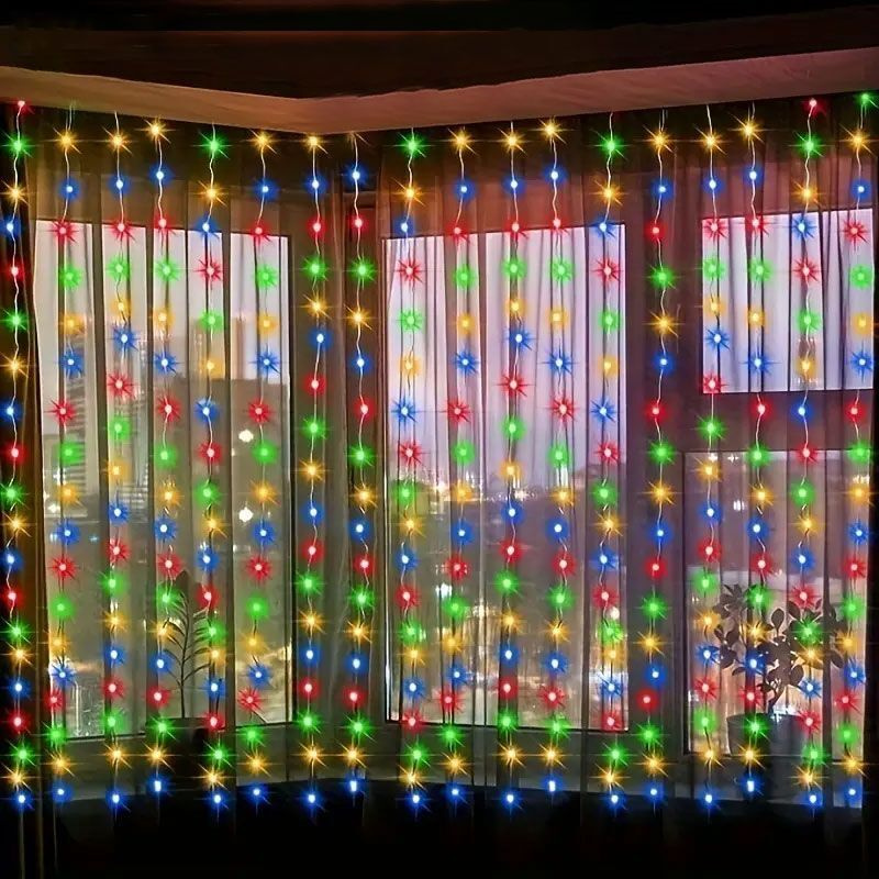 3/4/6m Curtain LED String Ligh - Fairy Light Curtain 评论和价格
