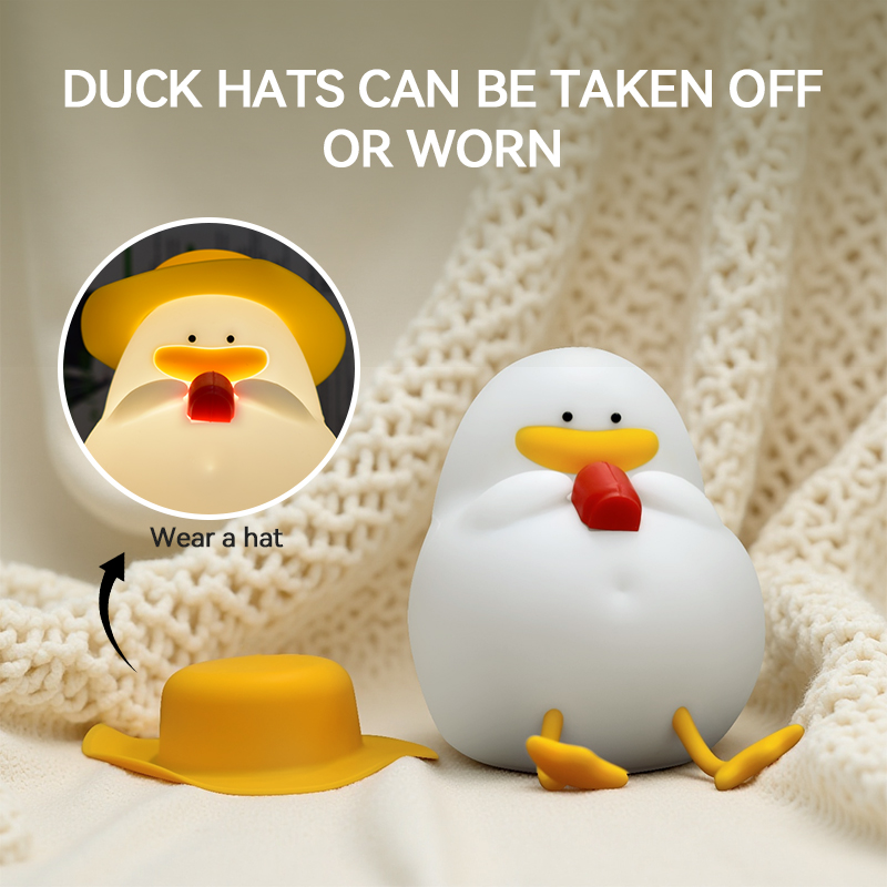 Happy Duck Night Light,Touch-C - Lighting Decoration For Home 评论和价格