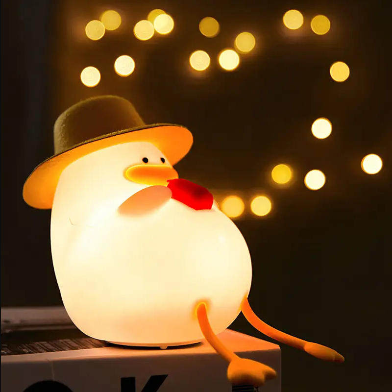 Happy Duck Night Light,Touch-C - Lighting Decoration For Home 评论和价格