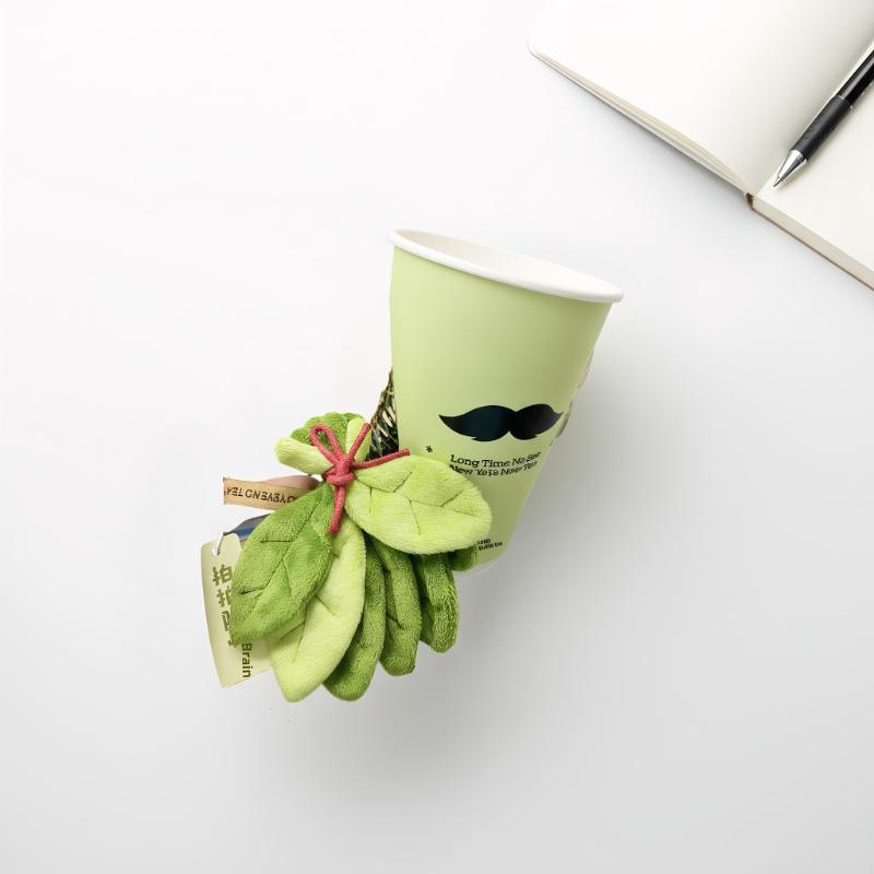 1Pcs Pomelo Leaf Plush Pendant - Lighting Mcqueen Bedroom Decor 评论和价格