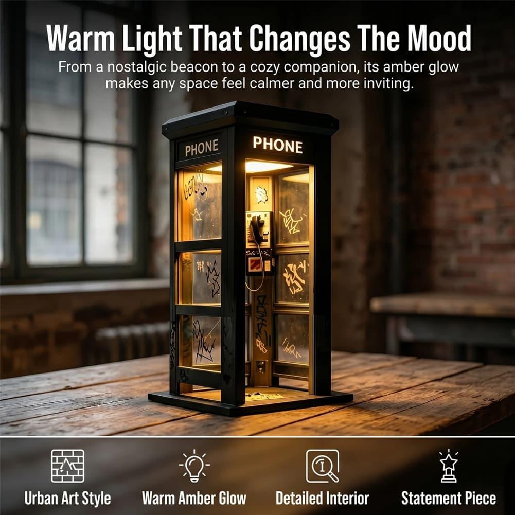 Vintage London Telephone Booth - Lighting Decoration For Home 评论和价格