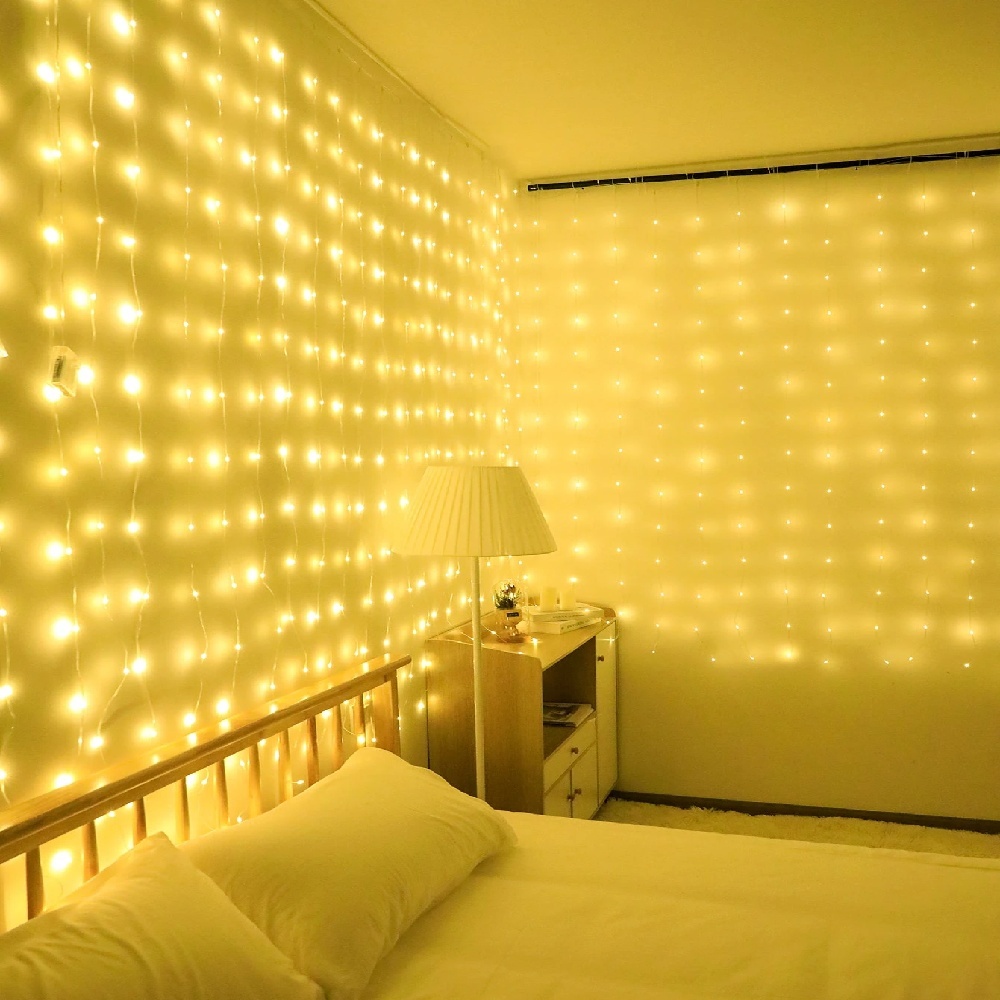 3/6m LED Curtain String Lights - Fairy Light Curtain 评论和价格
