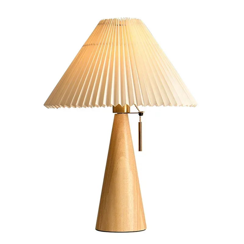 Retro Pleated Table Lamp Nordi - Lighting Decoration For Home 评论和价格